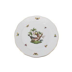 Herend Rothchild Bird Dinner Plate 10" NEVER USED 94168